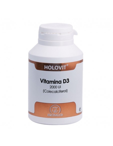 Holovit Vit. D3 2000Ui (Colecalciferol) 180Cap.Equisalud
