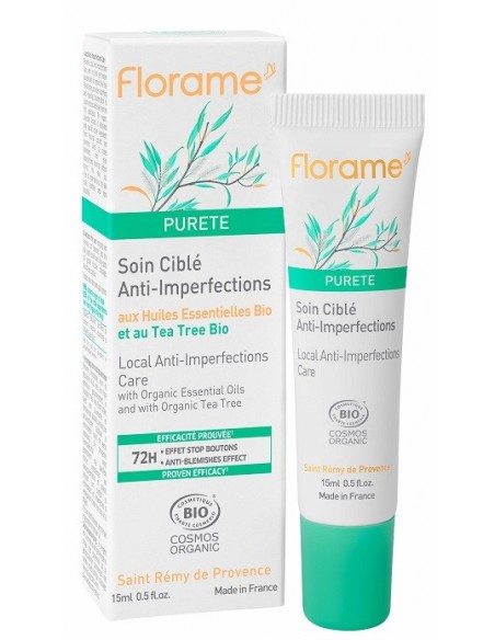 Cuidado anti-imperfecciones focalizado Pureté 15 ml. Florame