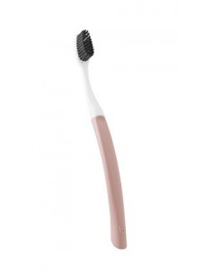 Cepillo de dientes con cabeza reemplazable Edith- Soft rosa Bioseptyl