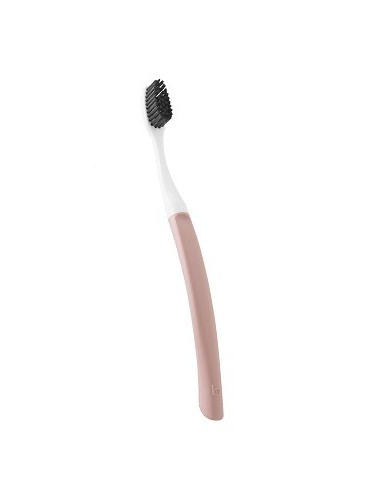 Cepillo de dientes con cabeza reemplazable Edith- Soft rosa Bioseptyl