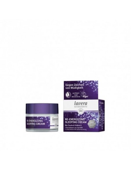 Sleeping Crema Reparadora Uva-Vitamina E 50Ml. Bio Lavera
