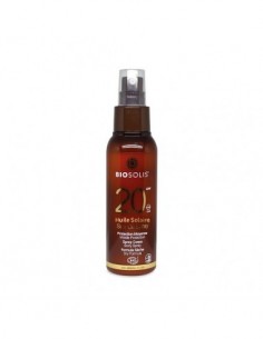 Aceite de protección solar SPF20 100 ml. Biosolis