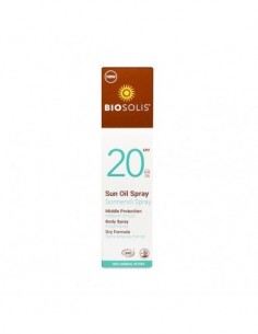 Aceite de protección solar SPF20 100 ml. Biosolis 2