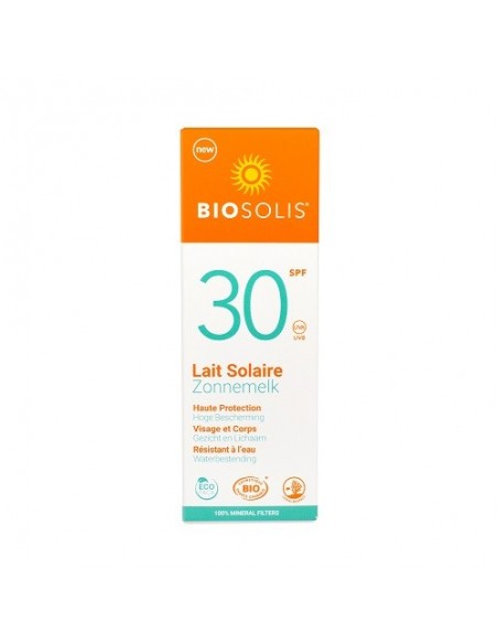 Leche protección solar SPF30 100 ml. Biosolis