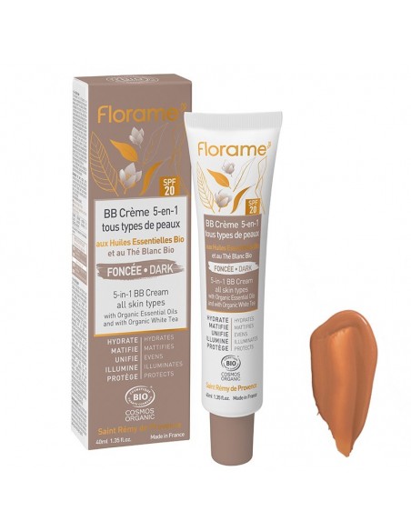 BB cream oscura bio 40 ml. Florame