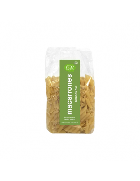 copy of Macarrones blancos bio 500 gr. Ecobasics