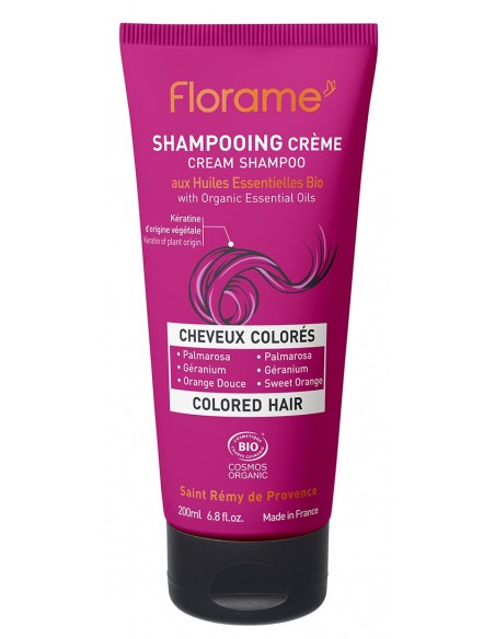 copy of Champú crema para cabello teñido Florame