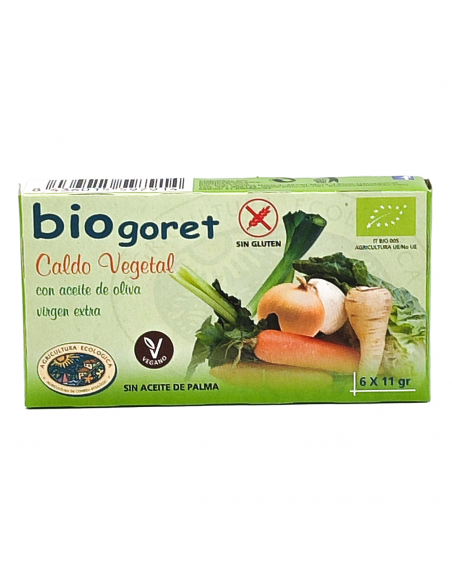 copy of Cubitos de Caldo de Verduras Ecológico (6 x 11gr) Bionsan