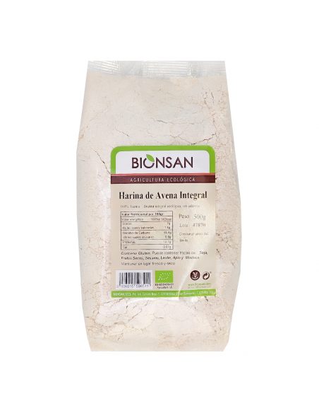 copy of Harina de Avena Integral Ecológica 500gr Bionsan