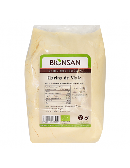 copy of Harina de Maíz Ecológica 500gr Bionsan