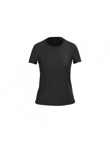 Camiseta entallada de algodón orgánico para mujer