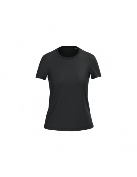 Camiseta entallada de algodón orgánico para mujer
