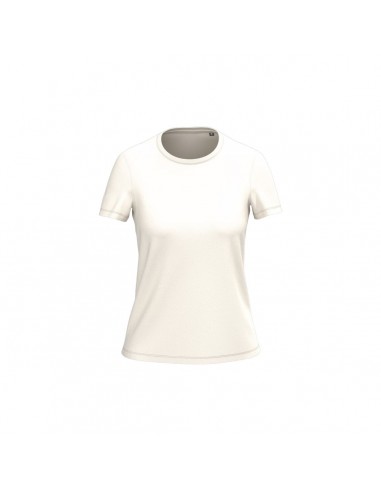 Camiseta entallada de algodón orgánico para mujer