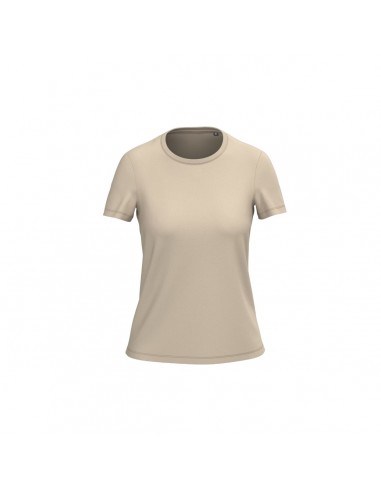 Camiseta entallada de algodón orgánico para mujer