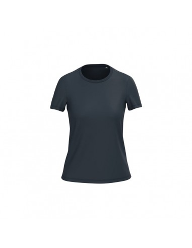 Camiseta entallada de algodón orgánico para mujer