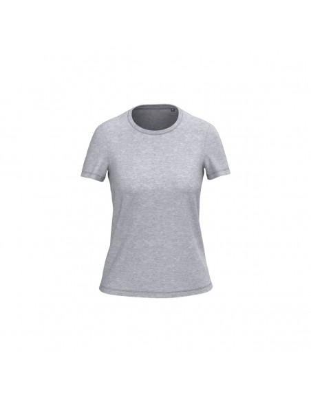 Camiseta entallada de algodón orgánico para mujer