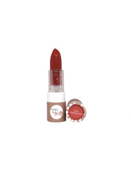 Barra de labios Mate Orgánica Born to Bio Nº3 Orange Nude 3,5G