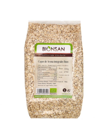 copy of Copos de Avena Finos Ecológicos de Proximidad 500gr Bionsan