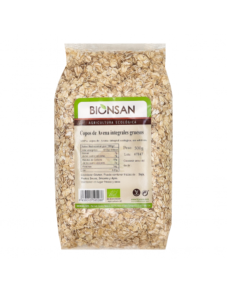 copy of Copos de Avena Gruesos Ecológicos de Proximidad 500gr Bionsan