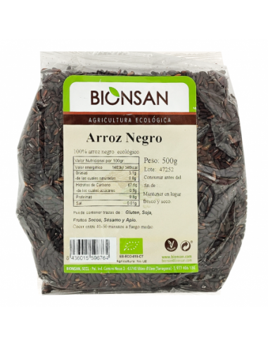 copy of Arroz Negro Ecológico 500gr Bionsan
