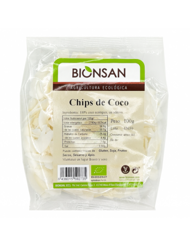 copy of Chips de Coco Ecológicos 100gr Bionsan