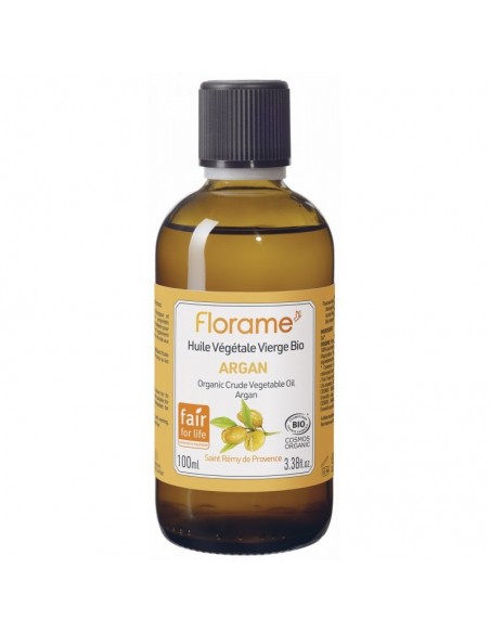 Aceite vegetal de Argán Fair Trade 50 ml. 100 % Bio Florame