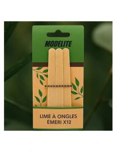 Juego de 12 limas de madera para uñas (tamaño grande) Born to Bio 2