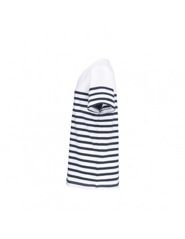 Camiseta marinera algodón orgánico mujer