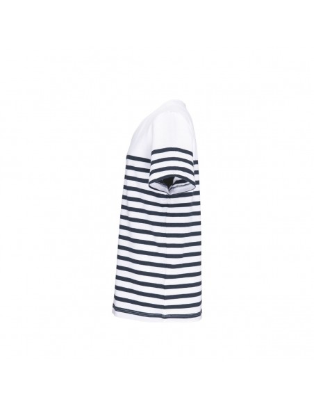 Camiseta marinera algodón orgánico mujer