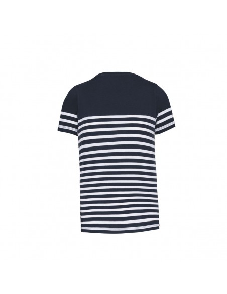 Camiseta marinera algodón orgánico mujer