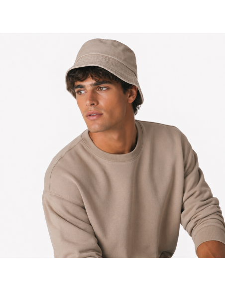Sombrero pescador de algodón orgánico hombre