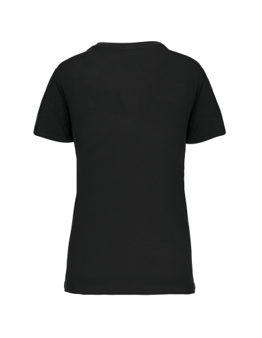 Camiseta cuello de pico BIO Mujer Natuhral