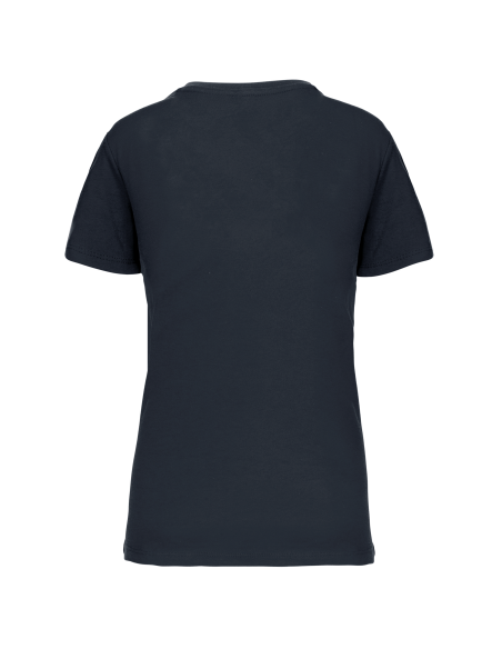 Camiseta cuello de pico BIO Mujer Natuhral