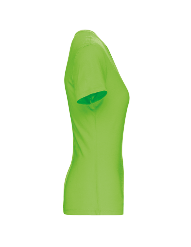 Camiseta cuello de pico BIO Mujer Natuhral