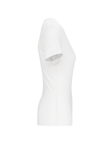Camiseta cuello de pico BIO Mujer Natuhral