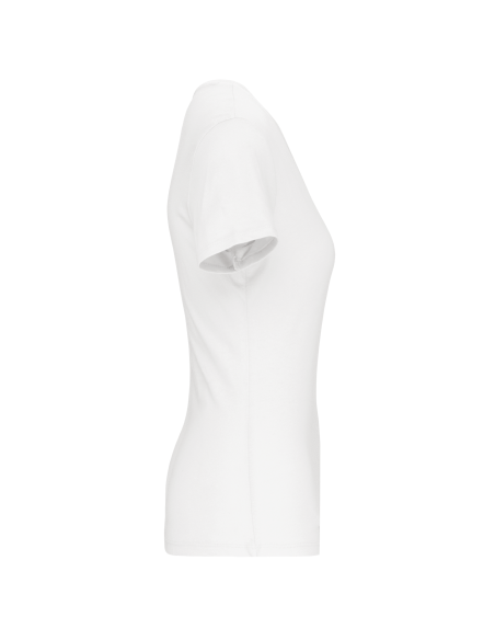 Camiseta cuello de pico BIO Mujer Natuhral