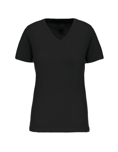 Camiseta cuello de pico BIO Mujer Natuhral