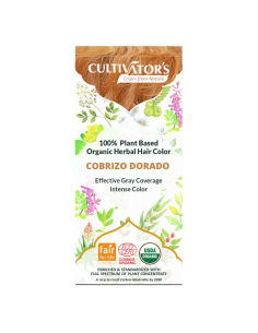 copy of Tinte orgánico Cobrizo Dorado Cultivator's 100 gr. Ecocert