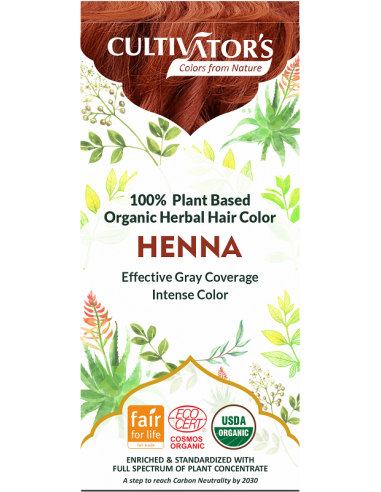 copy of Tinte orgánico Henna Cultivator's 100 gr. Ecocert