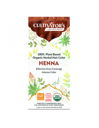 copy of Tinte orgánico Henna Cultivator's 100 gr. Ecocert