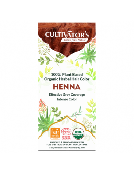 copy of Tinte orgánico Henna Cultivator's 100 gr. Ecocert