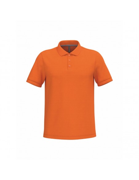 Polo piqué de algodón orgánico hombreNatuhral