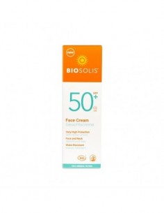 Crema protección solar facial SPF50+ 50 ml. Biosolis