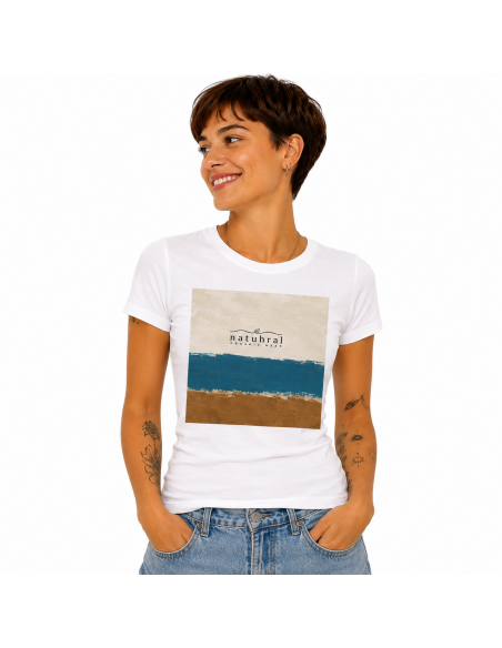 Camiseta de algodón orgánico mujer "Tierra" Natuhral