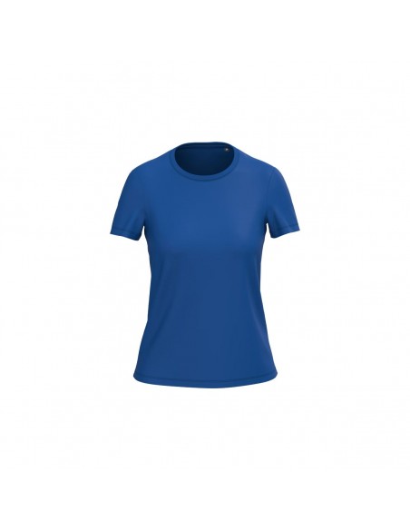 Camiseta entallada de algodón orgánico para mujer