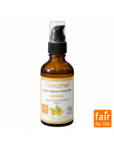 Aceite vegetal de Argán Fair Trade 50 ml. 100 % Bio Florame