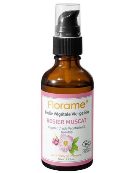 Aceite vegetal de Rosa Mosqueta 50 ml. 100 % Bio Florame