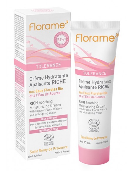 copy of Crema facial hidratación intensa Tolerance Florame